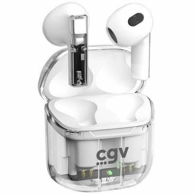 Draadloze Koptelefoon met Oplaadetui CGV URBAN GHOST Wit