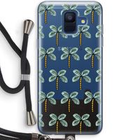 Paradise: Samsung Galaxy A6 (2018) Transparant Hoesje met koord