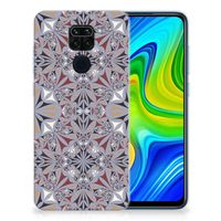 Xiaomi Redmi Note9 TPU Siliconen Hoesje Flower Tiles