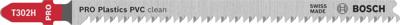 Bosch Accessoires Decoupeerzaagblad T 302 H Clean for PMMA 5st - 2608667448