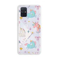 Fantasiewereld: Galaxy A71 Transparant Hoesje