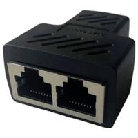 EDAC Netwerk Adapter [1x RJ45-bus - 2x RJ45-bus]