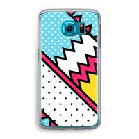 Pop Art #2: Samsung Galaxy S6 Transparant Hoesje