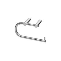 Intersteel Toiletrolhouder met pin stop rvs geborsteld - thumbnail