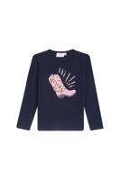Someone winter t-shirt meisjes - navy blauw - longsleeve - Daphne