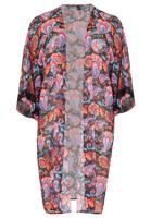 Yoek Kimono PAISLEY | Zwart | Maat 54/56