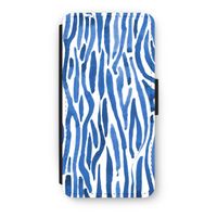 Blauwe nerven: iPhone 8 Flip Hoesje