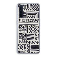 Marrakech print: Oppo A91 Transparant Hoesje