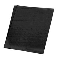 Hobby papier zwart A4 50 stuks   -