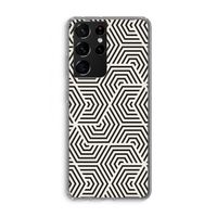 Magic pattern: Samsung Galaxy S21 Ultra Transparant Hoesje