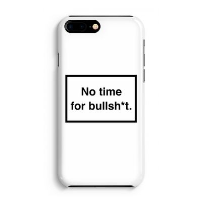 No time: Volledig Geprint iPhone 7 Plus Hoesje