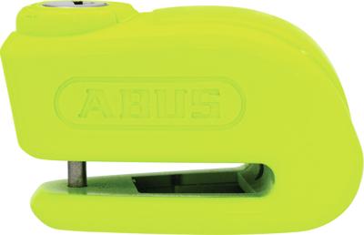 ABUS Trigger Alarm 365, Schijfremslot voor de moto, 2.0 geel