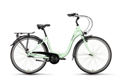 VICTORIA stadsfiets "classic 1" mod. 24 bike vict.classic 1 28/55 low entry 3sp ice green