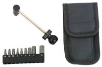 Radon comp mini torque wrench kit 1/4" 1-10 nm incl. bits