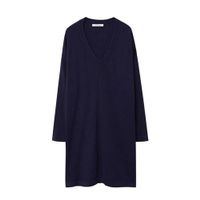 Violeta by Mango jurk marine - thumbnail