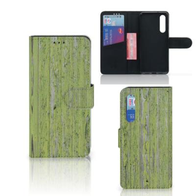 Xiaomi Mi 9 SE | Book Style Case | Green Wood