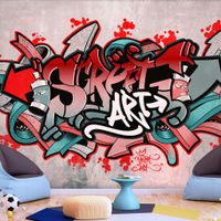 Zelfklevend fotobehang - Graffiti Street Art III, Premium Print - thumbnail