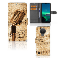 Nokia 1.4 Telefoonhoesje met foto Bladmuziek - thumbnail