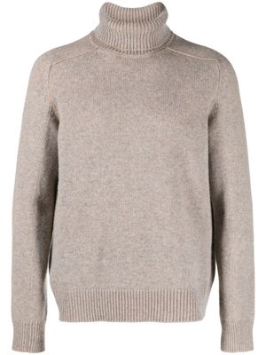 Zegna pull en cachemire à col roulé - Tons neutres