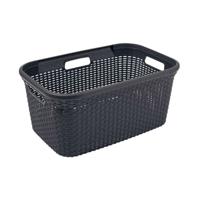 Curver style wasmand 45l antraciet