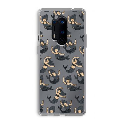 Zeemeermin: OnePlus 8 Pro Transparant Hoesje