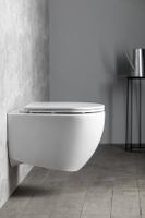 Sapho Infinity hangend toilet randloos 36,5x53cm wit - thumbnail