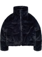 Apparis doudoune Billie en fourrure artificielle - Bleu
