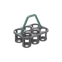 Rotho flessendrager basic grijs/groen