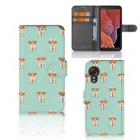Samsung Galaxy Xcover 5 | Telefoonhoesje | Met pasjeshouder | Pups