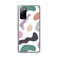 Memphis Shapes: Samsung Galaxy S20 FE / S20 FE 5G Transparant Hoesje