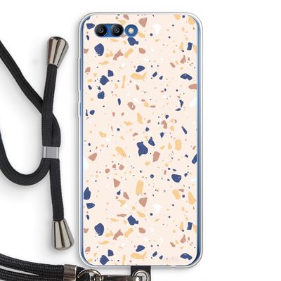 Terrazzo N°23: Honor 10 Transparant Hoesje met koord
