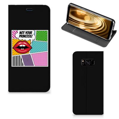 Samsung Galaxy S8 Hippe | Standcase | Popart Princess Samsung Galaxy S8 Hippe | Standcase | Popart Princess