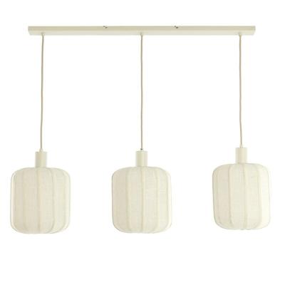 Hanglamp Tulsa 3-lichts Creme