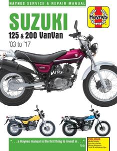 Suzuki RV125/200 VanVan (03 - 17) 6355