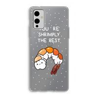 You're Shrimply The Best: OnePlus 9 Transparant Hoesje