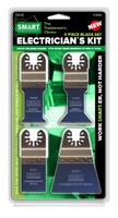 SMART blades UN TRA 4st Blad assorti elektricien voor multitool
