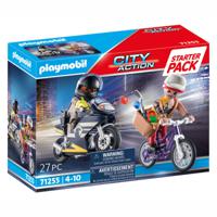 Playmobil Starterpack Speciale Eenheid en Juwelendief 71255 - thumbnail