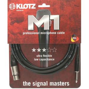 Klotz M1FP1K0200 microfoonkabel 3p XLR female - jack 6.35 mm male 2 m