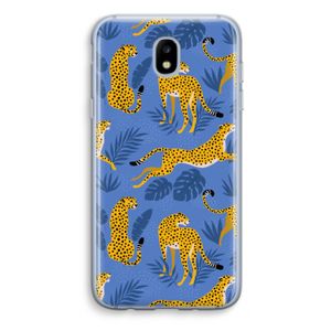 Luipaard: Samsung Galaxy J5 (2017) Transparant Hoesje