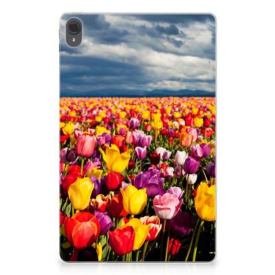 Lenovo Tab P11 | P11 Plus | Siliconen hoesje | Tulpen