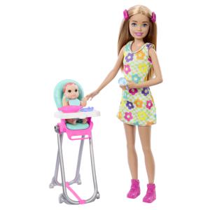 Mattel Barbie Family & Friends - Skipper Babysitters Inc Speelset pop