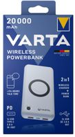 Varta 57909 101 111 powerbank Lithium-Polymeer (LiPo) 20000 mAh Draadloos opladen Wit