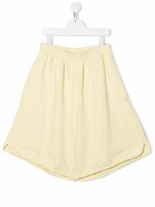 MM6 Maison Margiela Kids short à taille haute - Jaune