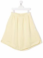 MM6 Maison Margiela Kids short à taille haute - Jaune - thumbnail