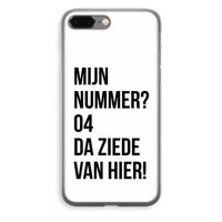Da ziede van hier: iPhone 8 Plus Transparant Hoesje