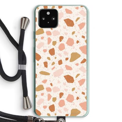 Terrazzo N°18: Pixel 5a 5G Transparant Hoesje met koord