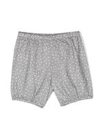 Bonpoint short bloomer en coton à fleurs - Gris