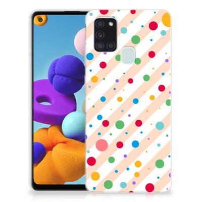 Samsung Galaxy A21s | TPU bumper | Dots