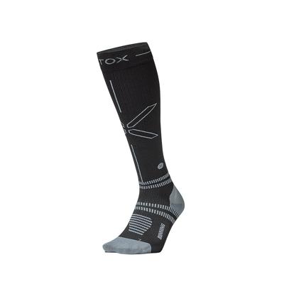 Stox Running Ultralight Socks zwart/grijs heren