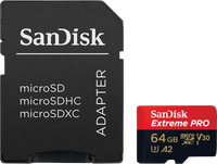 SanDisk Extreme PRO 64 GB MicroSDXC UHS-I Klasse 10 - thumbnail